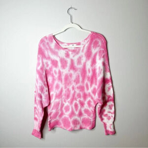 BP Pink Tie Dye Knit Sweater